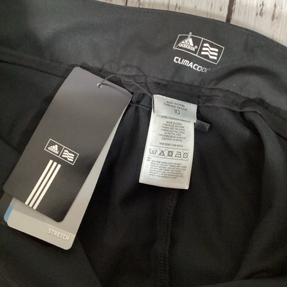 712. Adidas ClimaCool Black Golf Skirt Size 10 NWT - Picture 6 of 6